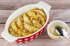 Апельсин в духовке с медом и корицей 