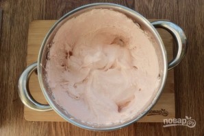 Диетический яблочный торт без выпечки 