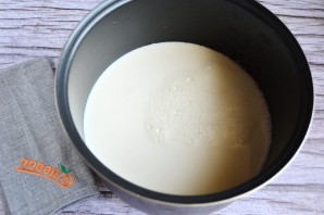 Домашний сыр в мультиварке 