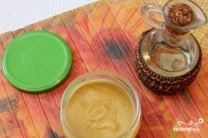 Горчица на огуречном рассоле 