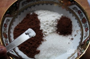 Кекс в микроволновке без яиц 