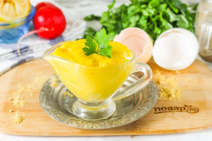 Майонез с горчичным порошком 
