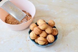 Печенье "Орешки" со сгущенкой 