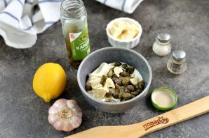 Соус "Цезарь" с каперсами 