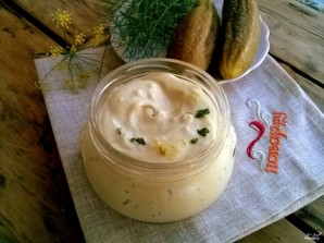 Соус "Тартар" с солеными огурцами 